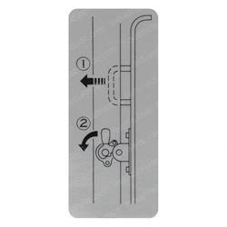 Picture of Lable Caution