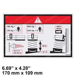 Picture of Decal - Max Capacity