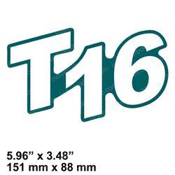 Picture of Decal - Cosmetic Model T16