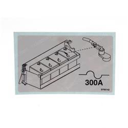 Picture of Decal - 300 Amp Fuse