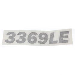 Picture of Decal Model 3369le