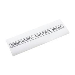 Picture of Decal-Emergency Contl Valve