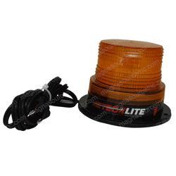 sy360120-alc STROBE ML1 - 120V - AMBER - LINE CORD - ABS PLASTIC BASE - CLASS III - 1 JOULE - 60 SINGLE FPM