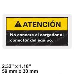 Picture of Decal-Warning Espanol/Spanish