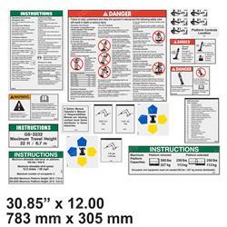 Picture of Decal Kit - 3232 Platform Words