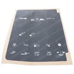 Picture of Decal Ground Control Panel