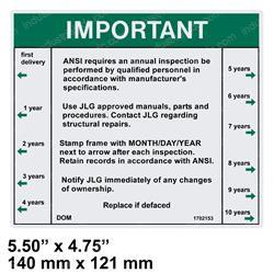 Picture of Decal - Inspection