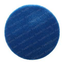 am976054 PAD-17 INCH BLUE 5 PACK - MEDIUM ABRASIVE/SPRAY CLEANING