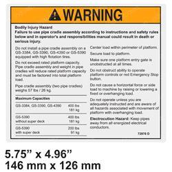 Picture of Decal - Warn 43/5390 Piperack