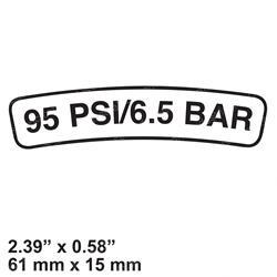 Picture of Decal - Tire Pressure (95 Psi)