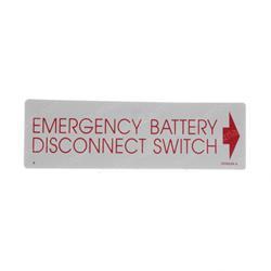 Picture of Decal - Battery Discont Switch