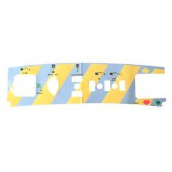 ew1dc36311 DECAL - UPPER CONTROLS