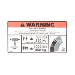 Picture of Decal - Warning Dual Capacity