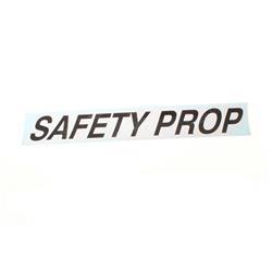 Picture of Decal - Safety Prop