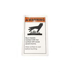 Picture of Decal Warning Burn Hazard