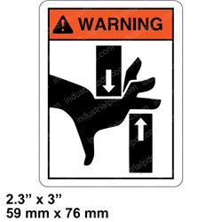 Picture of Decal - Pinch Warning