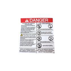 Picture of Decal - Danger Tip Over
