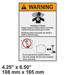 Picture of Decal - Danger Hazard Carbon