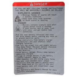 Picture of Decal - Caution