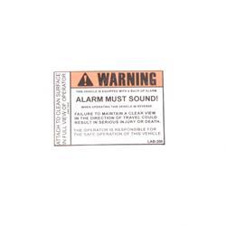 Picture of Decal - Skytrak Lab-200/Warning