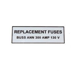 Picture of Decal Replacement Fuses