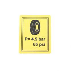Picture of Decal Tire Preasure