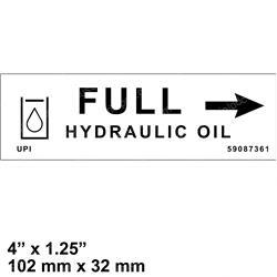 Picture of Decal- Hydraulic Oil Level