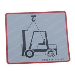 Picture of Plate Caution