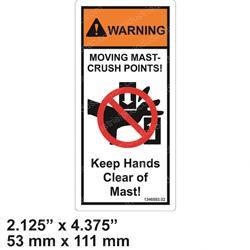 Picture of Decal - Warning