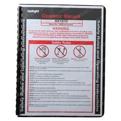Picture of User Manual Mx1519