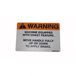 KOMATSU 8736366 DECAL - WARNING