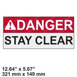 Picture of Decal - Rear Stay Clear