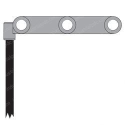 Picture of Leadhead - 4/0 Blk 5 Ft Offset