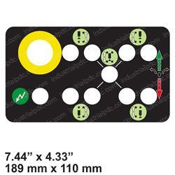 Picture of Decal - Control Panel Operate