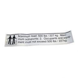 Picture of Decal Occupant/Mass