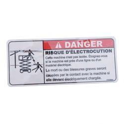 Picture of Decal Danger Elect.hazard(fre)
