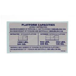 Picture of Decal - Platform