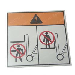 et25105 DECAL - WARNING