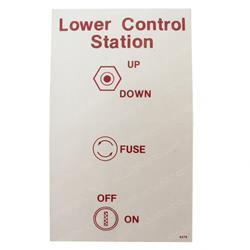 Picture of Decal - Control Station