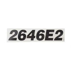 Picture of Decal - Model Tag