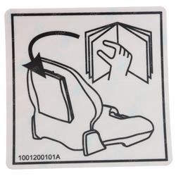Picture of Decal-Manual Location