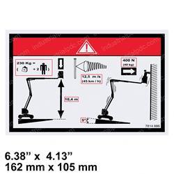 Picture of Decal - Floor Height/Load Label