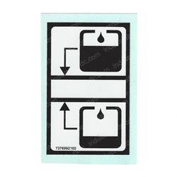 Picture of Decal Oil Fill Level