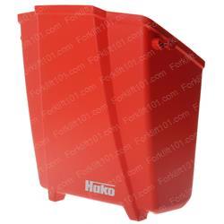 pb00036100 DIRT CONTAINER- HAKO RED