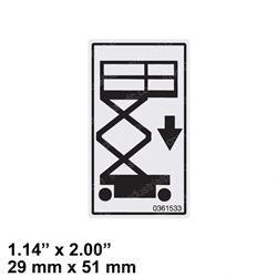 Picture of Decal Emergency Bleed Down