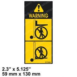 Picture of Decal - Warning