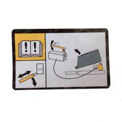 Picture of Decal Manual Descent Inside