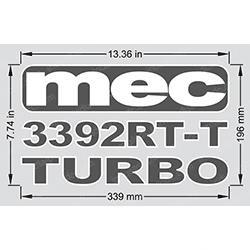 Picture of Decal - 3392rt Turbo Gray