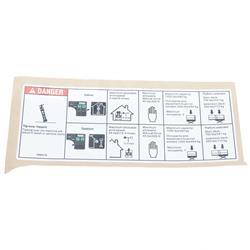 Picture of Decal, Danger, Max Capacity