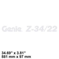 Picture of Decal Cosmetic Genie Z-34/22